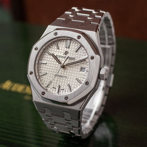 audemars piguet white band|Audemars Piguet royal oak.